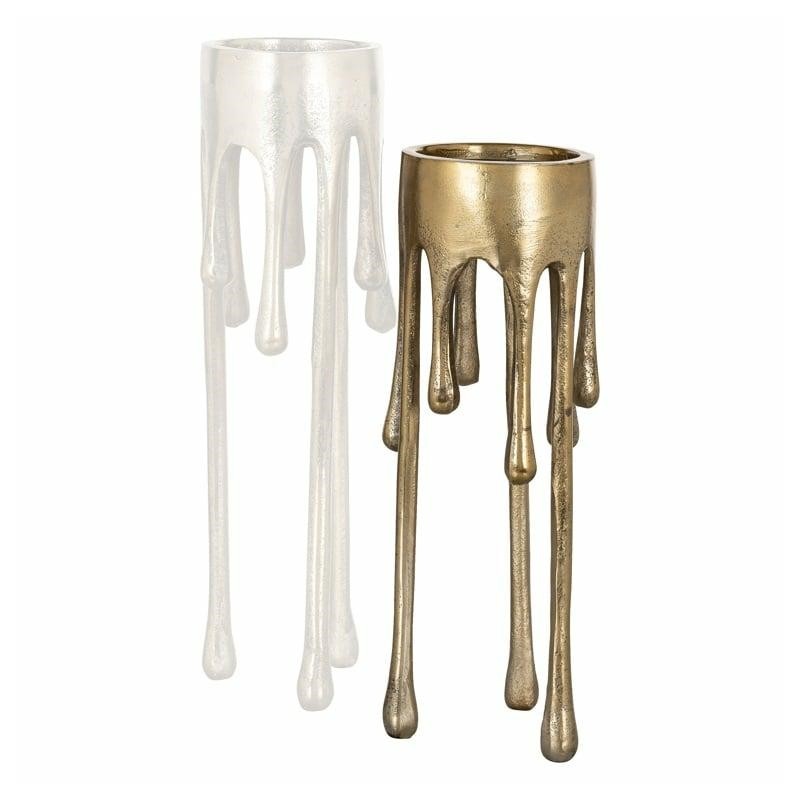 RICHMOND świecznik LORIN S złoty