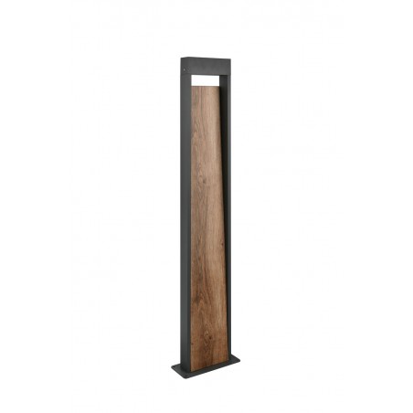 Trio Lampa zewnętrzna stojąca SALMON drewno jasne i ciemne