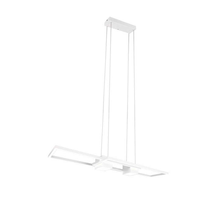 Trio Lampa wisząca LED nowoczesna ALBANY biały