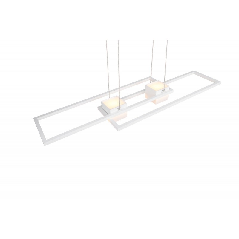 Trio Lampa wisząca LED nowoczesna ALBANY biały