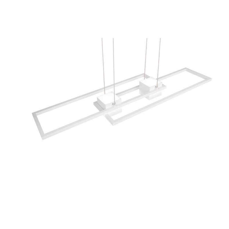 Trio Lampa wisząca LED nowoczesna ALBANY biały