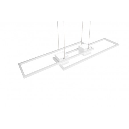 Trio Lampa wisząca LED nowoczesna ALBANY biały