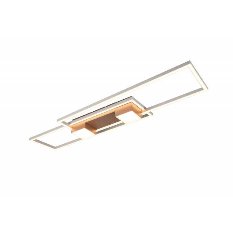 Trio Lampa natynkowa LED ALBANY brązowy i odcienie brązu