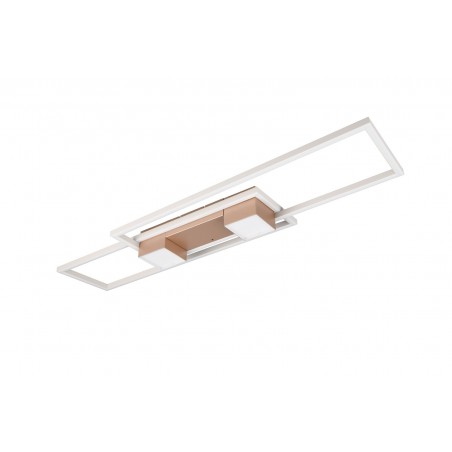 Trio Lampa natynkowa LED ALBANY brązowy i odcienie brązu