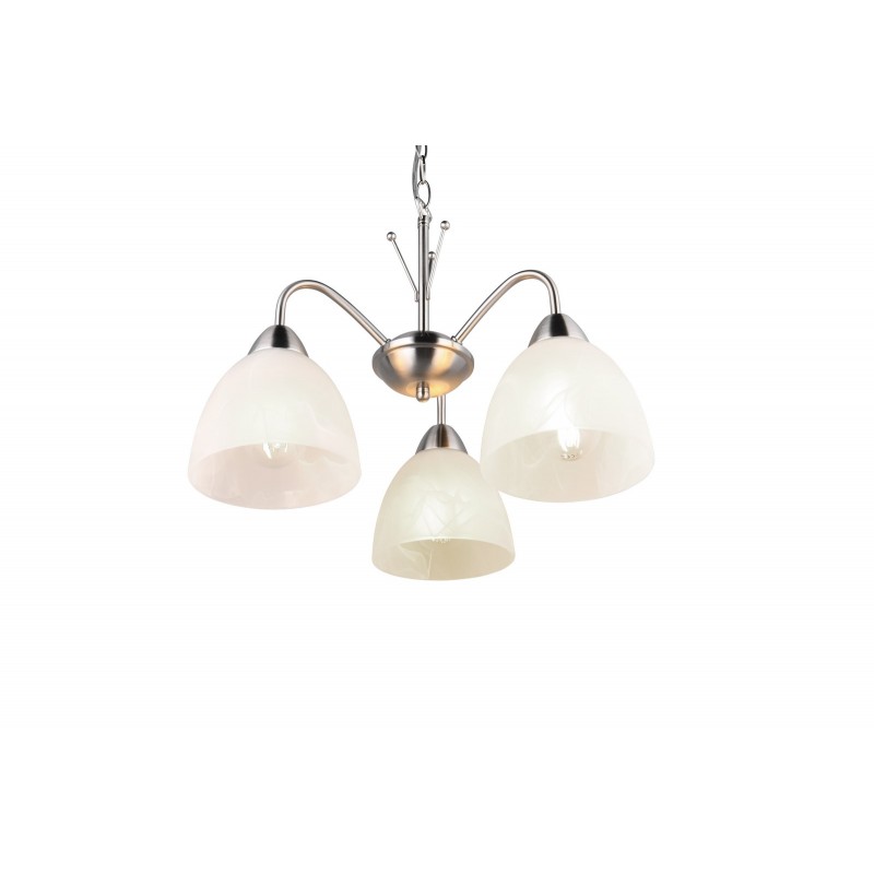 RL Lampa wisząca klasyczna DOBBY srebrny i odcienie srebra