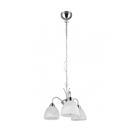 RL Lampa wisząca klasyczna DOBBY srebrny i odcienie srebra