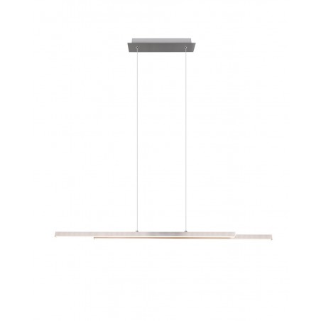 RL Lampa wisząca LED nowoczesna ODIO srebrny i odcienie srebra