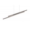 RL Lampa wisząca LED nowoczesna ODIO srebrny i odcienie srebra