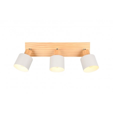 Trio Lampa natynkowa SHANTI szary i odcienie szarości