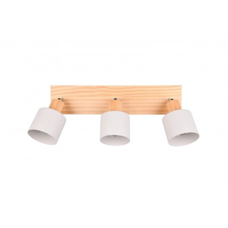 Trio Lampa natynkowa SHANTI szary i odcienie szarości