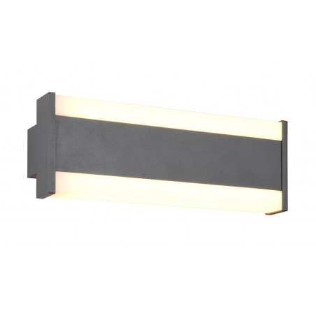 Trio Lampa zewnętrzna ścienna DAWSON antracyt