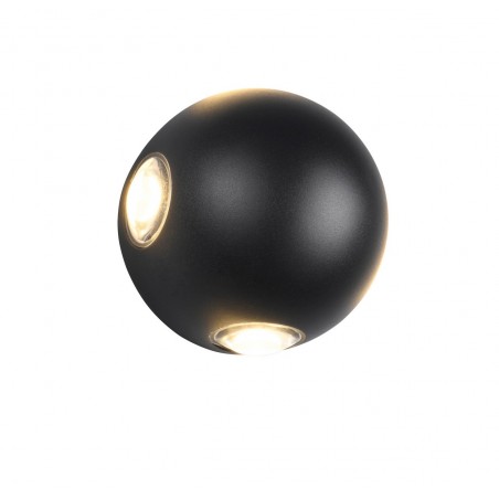 Trio Lampa zewnętrzna ścienna AVISIO czarny