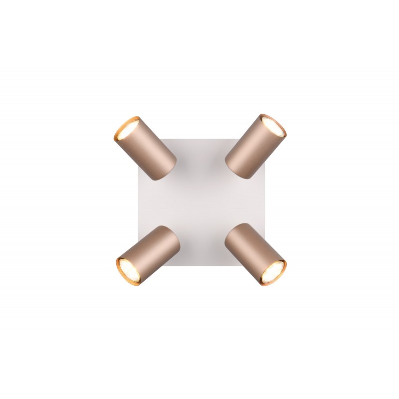 Trio Lampa natynkowa MARLEY brązowy i odcienie brązu