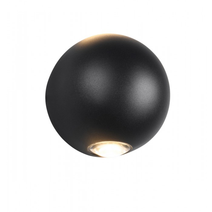 Trio Lampa zewnętrzna ścienna AVISIO czarny