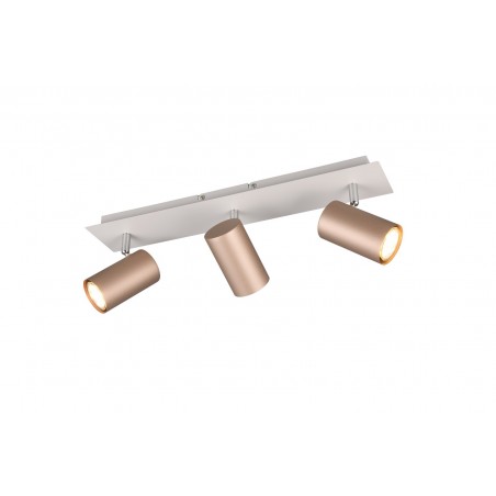 Trio Lampa natynkowa MARLEY brązowy i odcienie brązu