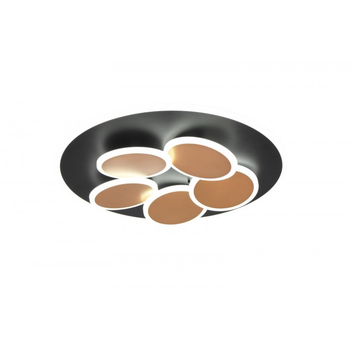 Trio Lampa natynkowa LED MANDALA czarny, złoty...