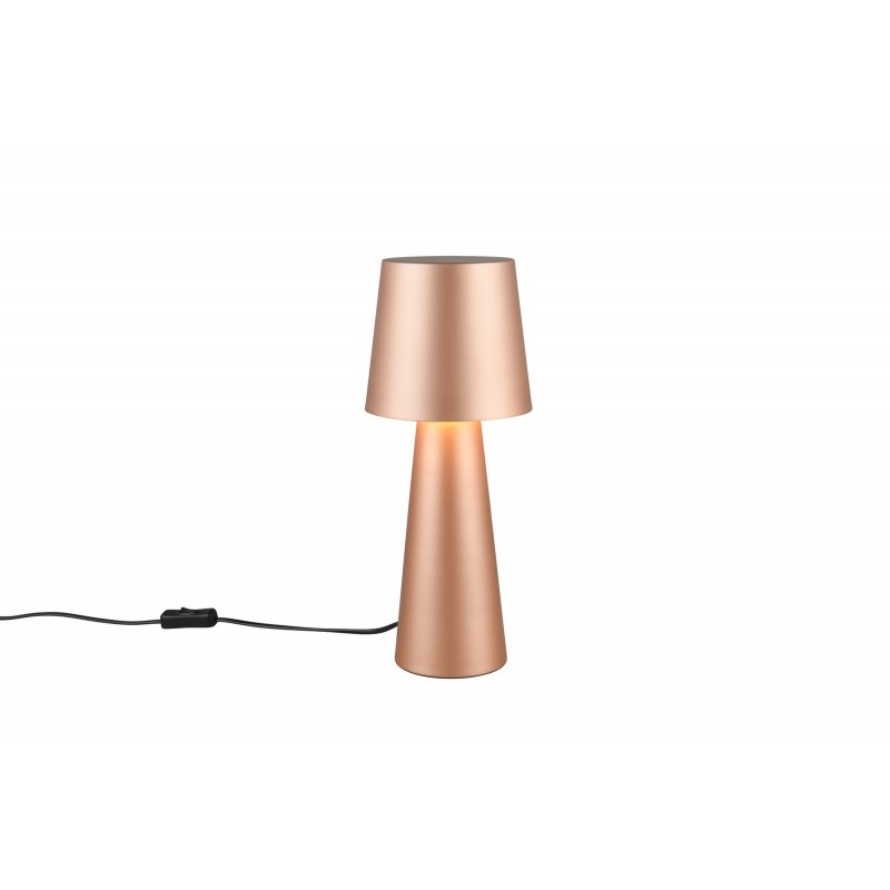 Trio Lampa stołowa NUBIAN brązowy i odcienie brązu