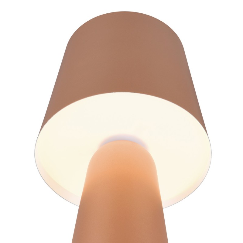 Trio Lampa stołowa NUBIAN brązowy i odcienie brązu