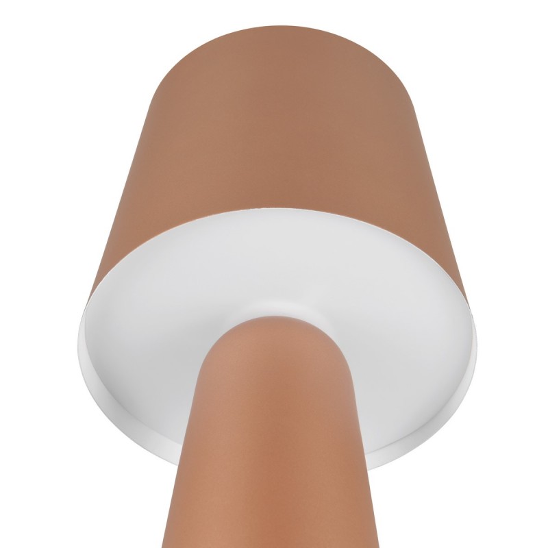 Trio Lampa stołowa NUBIAN brązowy i odcienie brązu