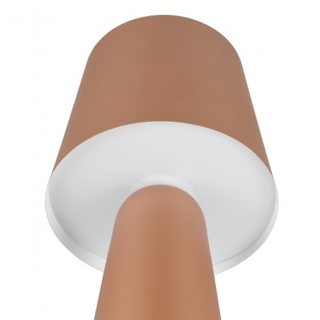 Trio Lampa stołowa NUBIAN brązowy i odcienie brązu