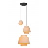 Lucide Lampa wisząca nowoczesna TRIBUTE beżowy, czarny