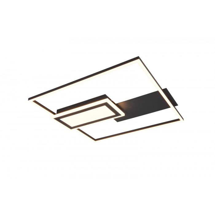 RL Lampa natynkowa LED SPIRO czarny