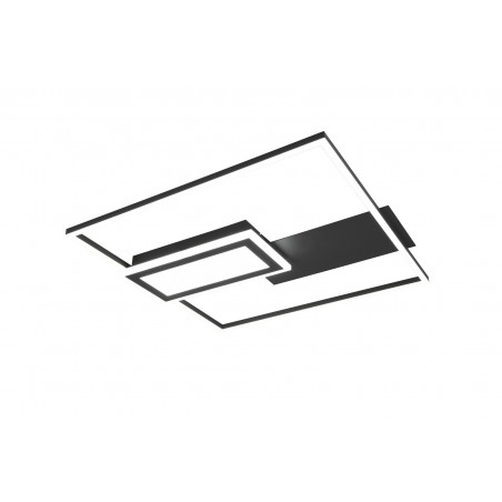 RL Lampa natynkowa LED SPIRO czarny