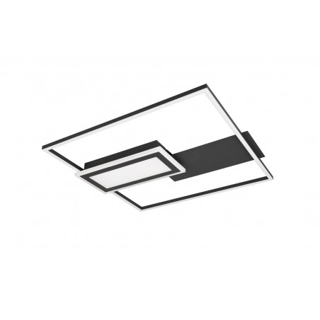 RL Lampa natynkowa LED SPIRO czarny