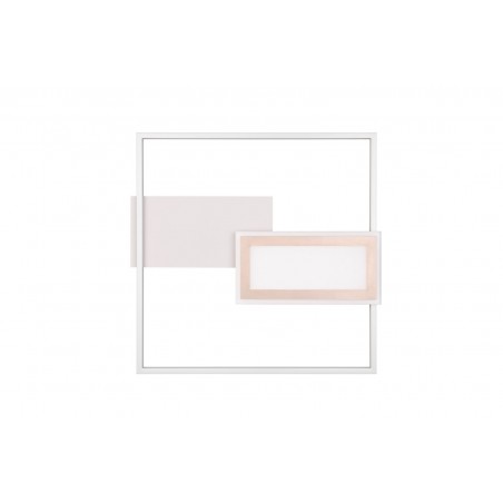 RL Lampa natynkowa LED SPIRO szary i odcienie szarości