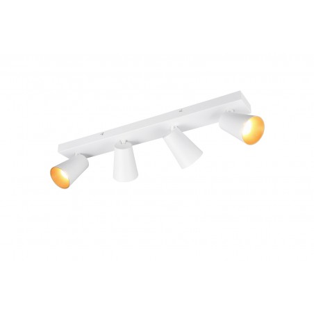 Trio Lampa natynkowa SHARP biały