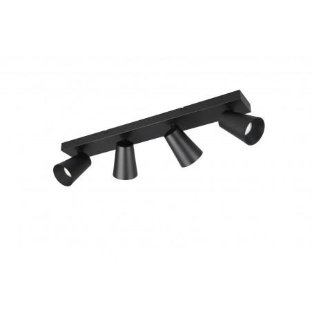 Trio Lampa natynkowa SHARP czarny