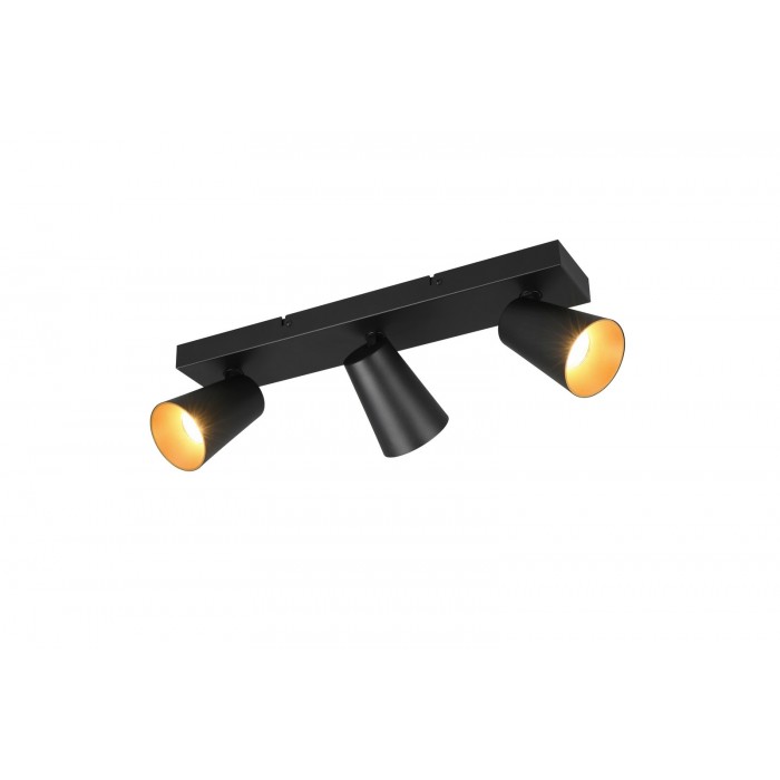 Trio Kinkiet SHARP czarny