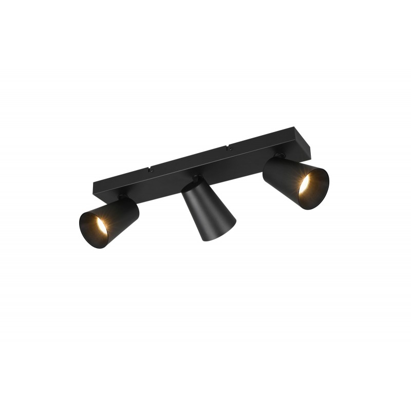 Trio Kinkiet SHARP czarny