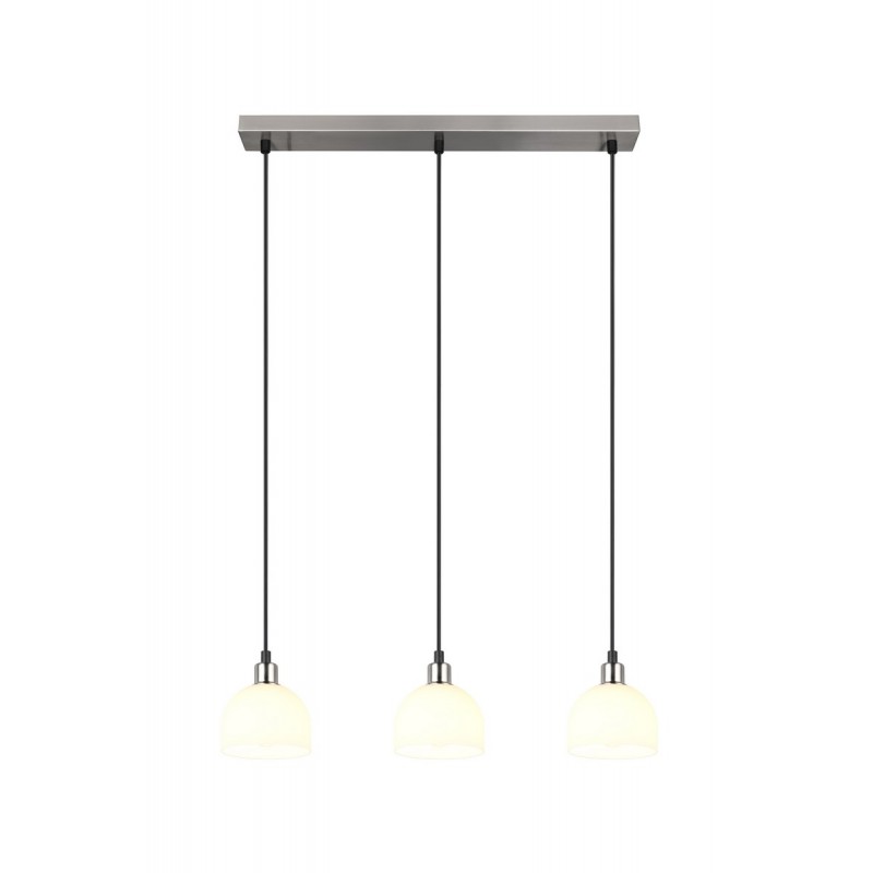 RL Lampa wisząca nowoczesna MOLLY srebrny i odcienie srebra