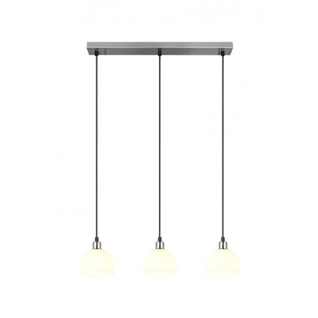 RL Lampa wisząca nowoczesna MOLLY srebrny i odcienie srebra