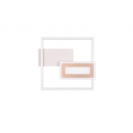 RL Lampa natynkowa LED SPIRO szary i odcienie szarości