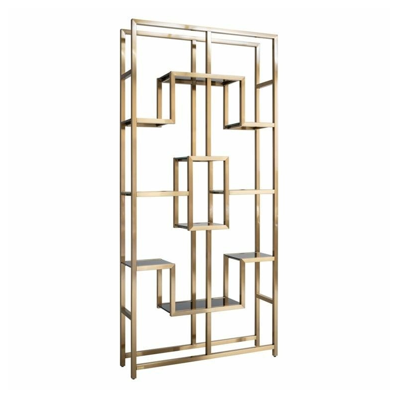 RICHMOND szafa ścienna MAGNUS -           szczotkowane złoto