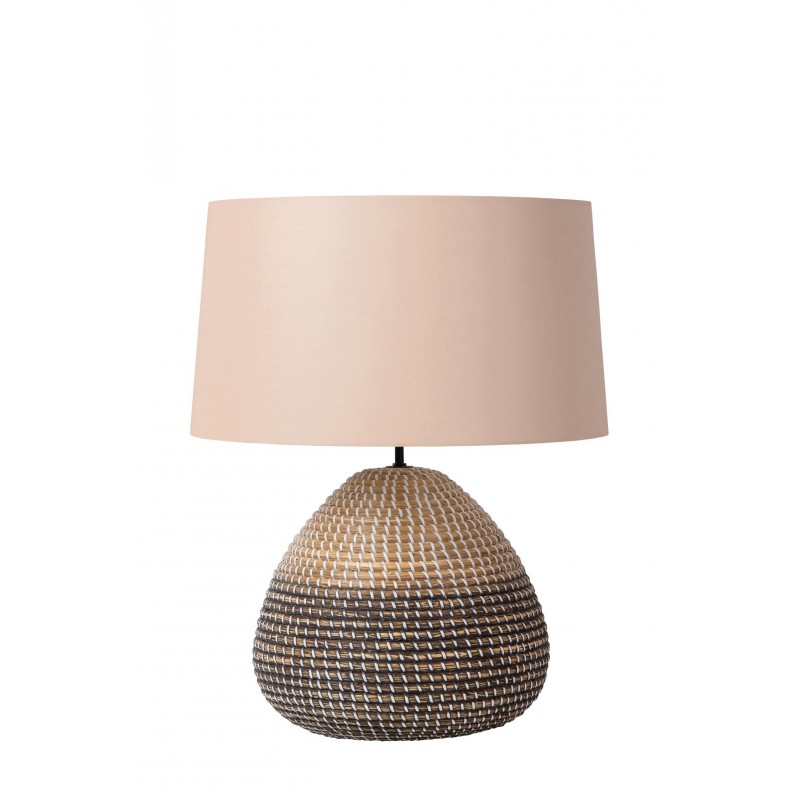 Lucide Lampa stołowa MADUKA 10550/81/73 drewno jasne i ciemne, beżowy