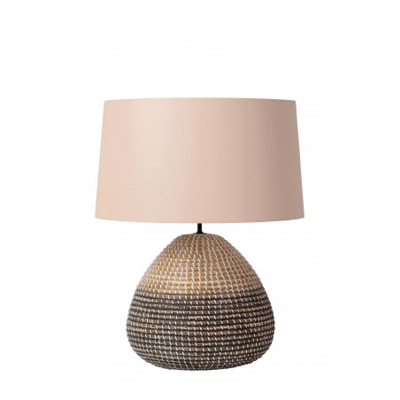 Lucide Lampa stołowa MADUKA 10550/81/73 drewno jasne i ciemne, beżowy