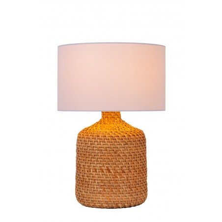 Lucide Lampa stołowa ARRAH 10553/81/73 drewno jasne i ciemne, czarny