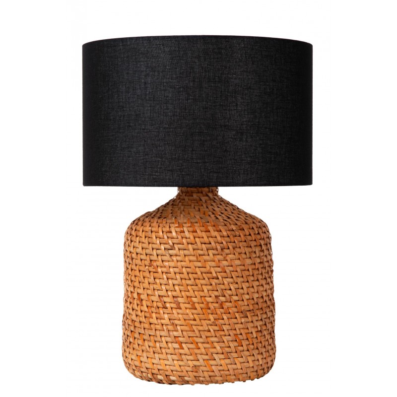 Lucide Lampa stołowa ARRAH 10553/81/73 drewno jasne i ciemne, czarny