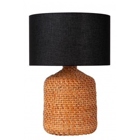 Lucide Lampa stołowa ARRAH 10553/81/73 drewno jasne i ciemne, czarny