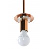 MOOSEE lampa wisząca FUSION 30 miedziana  - akryl