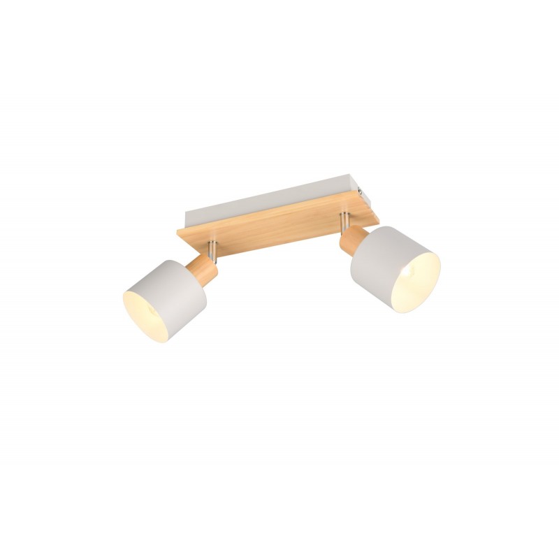 Trio Lampa natynkowa SHANTI szary i odcienie szarości