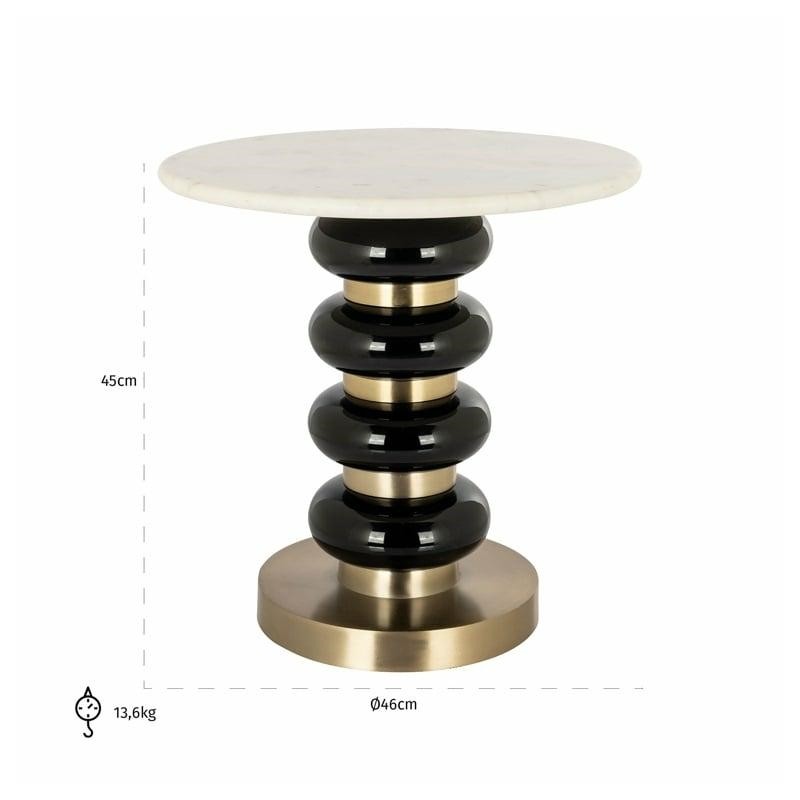 RICHMOND stolik BOANN czarny