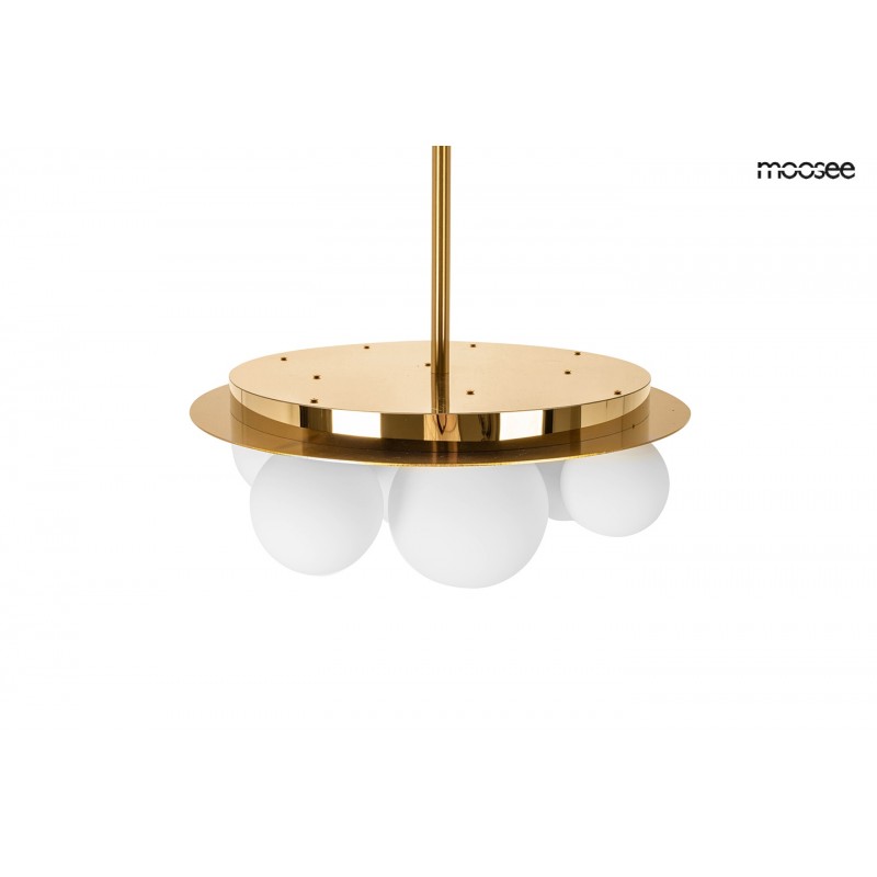 MOOSEE lampa wisząca BACARDI złota