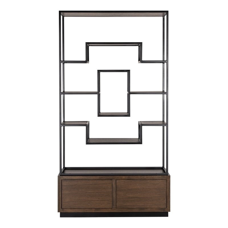 RICHMOND szafa ścienna BONVOY brązowa