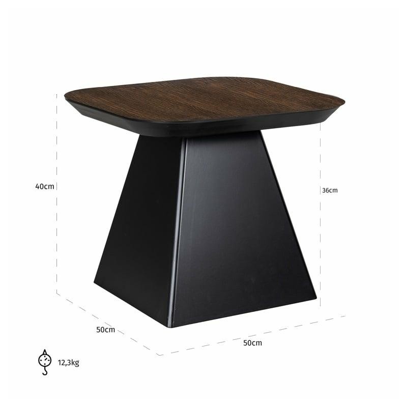 RICHMOND stolik BONVOY 50 brązowy