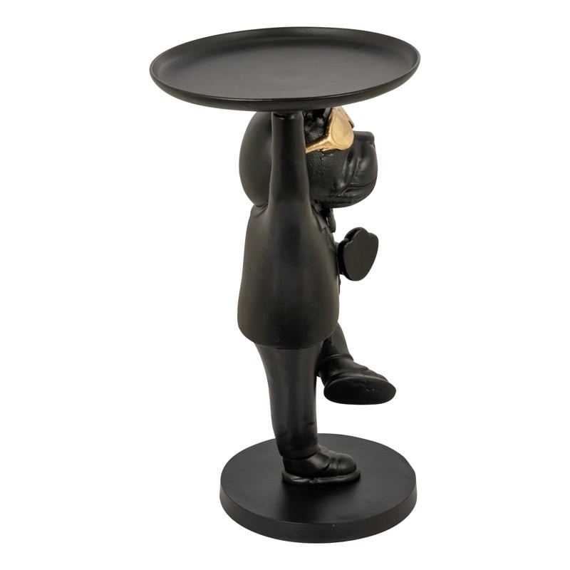 RICHMOND stolik BULLIE złoto-czarny