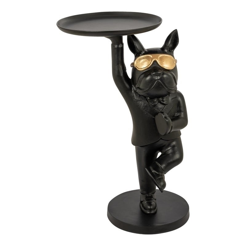 RICHMOND stolik BULLIE złoto-czarny